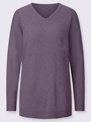 Pull long encolure en v affinante (Image 3)