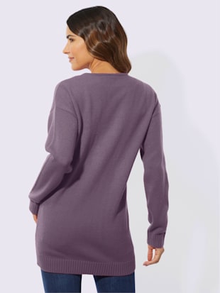 Pull long encolure en v affinante (Image 2)