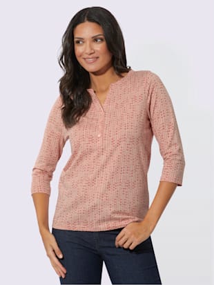 T-shirt à manches 3/4 motif cœur tendance (Image 2)