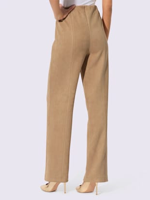 Pantalon toucher velouté (Image 4)
