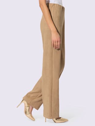 Pantalon toucher velouté (Image 3)
