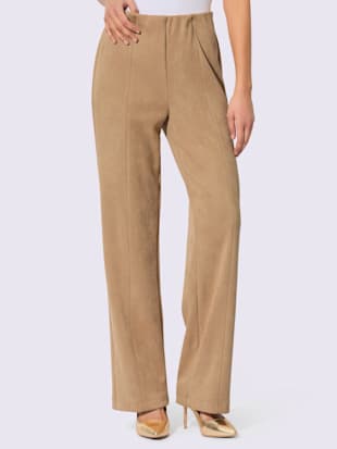 Pantalon toucher velouté (Image 2)