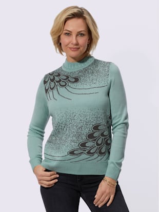 Pull motif intarsia