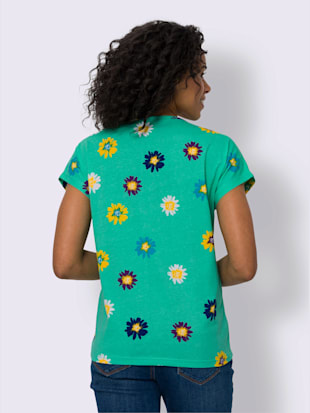T-shirt à manches courtes imprimé floral (Image 3)