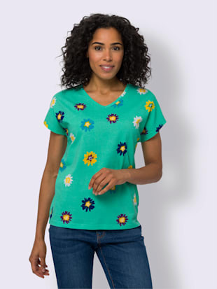T-shirt à manches courtes imprimé floral (Image 2)