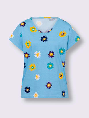 T-shirt à manches courtes imprimé floral (Image 3)