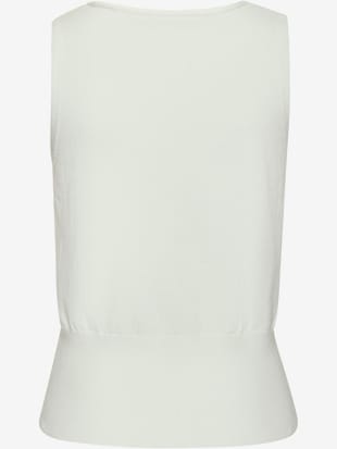 Débardeur en tricot encolure en v affinante (Image 3)