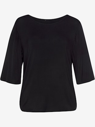 T-shirt manches larges tendance avec petites fronces devant et au dos