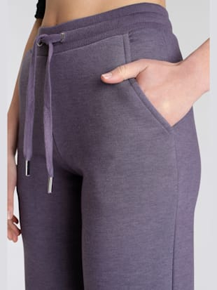 Pantalon détente pantalon molletonné confortable avec jambes larges