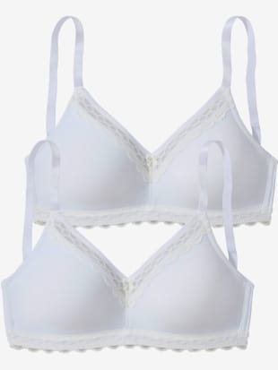 Soutien-gorge doux tendance en coton doux et agréable (sans garnissage)