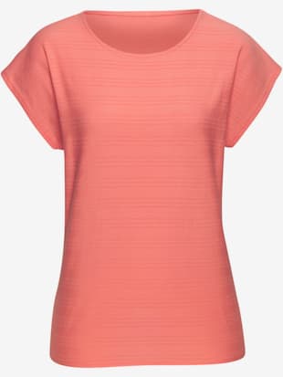 T-shirt structure rayée tendance (Image 2)