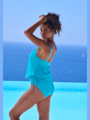 Robe de bain unis tendance avec boucle décorative (Image 3)
