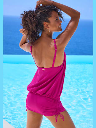 Robe de bain unis tendance avec boucle décorative (Image 4)