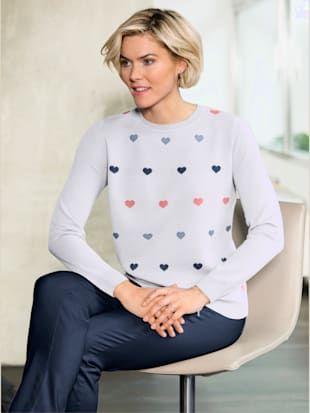 Pull encolure ronde qualité tricot fin (Image 1)
