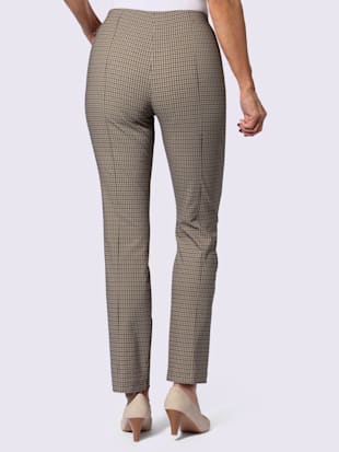 Pantalon d'hiver en bengaline aspect bengaline tendance