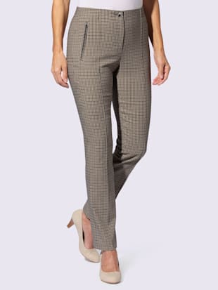 Pantalon d'hiver en bengaline aspect bengaline tendance