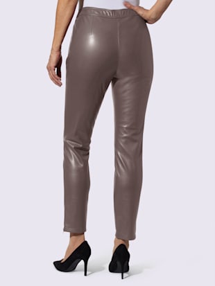 Pantalon en imitation cuir imitation cuir souple