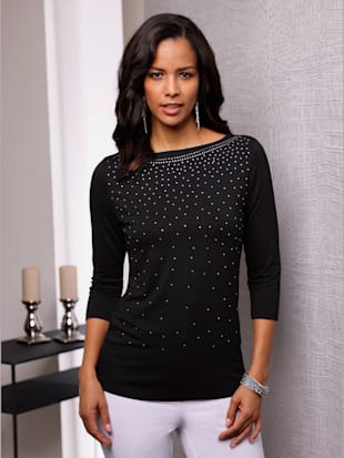 T-shirt à manches 3/4 viscose (Image 1)