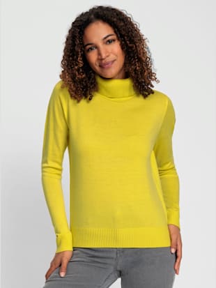 Pull à col roulé doux et moelleux