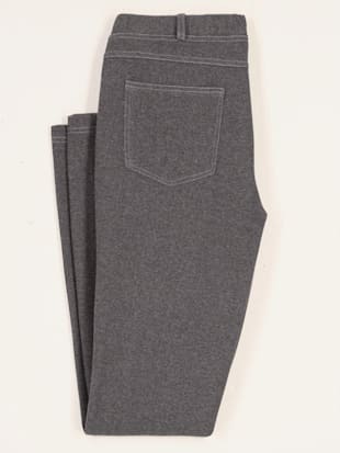 Pantalon ceinture élastique, passants (Image 5)