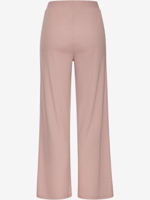 Pantalon 7/8 en tricot côtelé