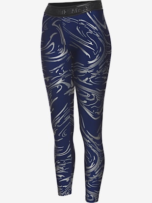 Leggings fonctionnels caleçon d'extérieur au motif abstrait (Image 3)