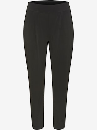 Pantalon ceinture lisse avec large élastique devant