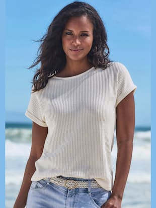 T-shirt à manches courtes qualité piqué ultra-douce (Image 2)
