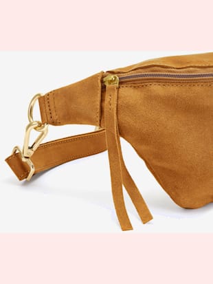 Sac banane sac à bandoulière doux en cuir de qualité