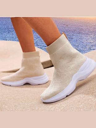 Baskets les bottines chaussettes s'adaptent parfaitement au pied