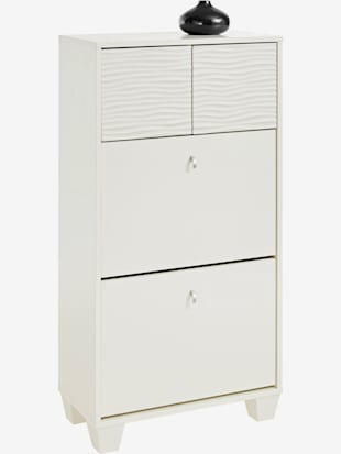 Armoire à chaussures particulièrement séduisant, couleur blanc - HELLINE