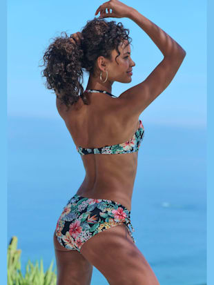 Haut de bikini bandeau à armatures imprimé floral : chaque pièce est unique (Image 3)