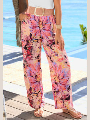 Pantalon ceinture lisse devant (Image 2)