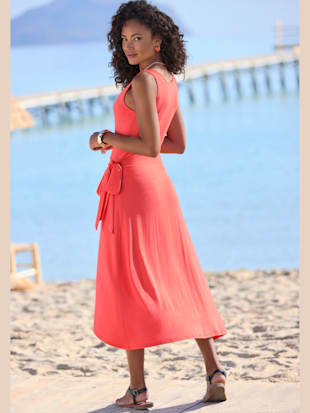 Robe de plage robe en jersey avec bretelles débardeur (Image 1)