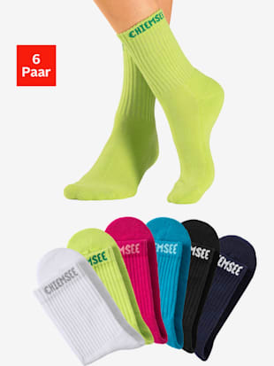 Chaussettes de tennis lot de 6 paires de chaussettes tendance