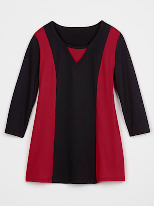 T-shirt long coloré sur les cotés