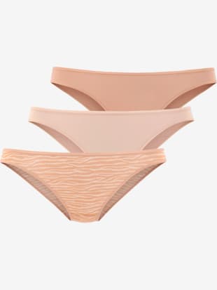 Bas de maillot de bain finitions élastiques et plates à la taille et aux échancrures (Image 4)