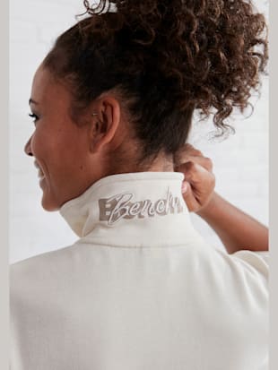 Veste sweat basique, logo imprimé et broderie