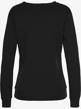 Sweatshirt basique à encolure ronde (Image 4)