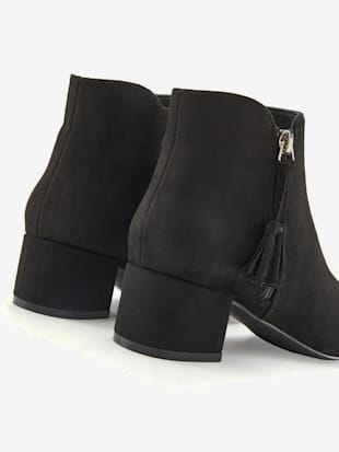 Bottines détails houppe tendance