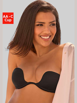 Soutien-gorge multiway soutien-gorge push-up au décolleté plongeant, idéal pour les encolures extravagantes