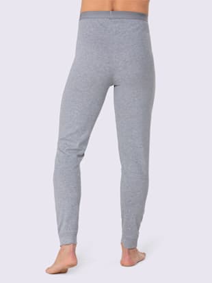 Legging long côtes fines