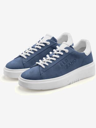 Baskets confortables avec semelle compensée tendance