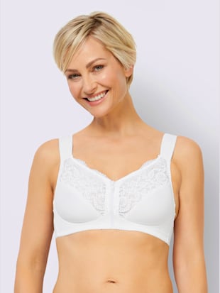 Soutien-gorge sans armatures à fermeture devant jusqu'à la t. 135