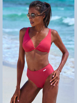 Maillot de bain à armatures structure côtelée tendance (Image 1)