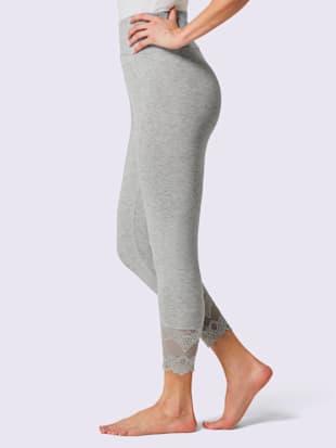 Legging court jersey fin