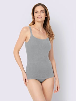 Chemise débardeur femme unie en jersey fin