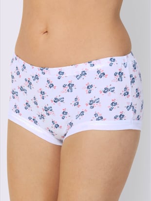 Slips côtes fines - blanc-bleu glacier imprimé - 44 - WITT