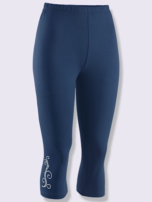Legging court jersey fin