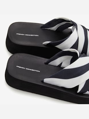 Mules chaussures de bain estivales à l'aspect animal tendance avec semelle imperméable (Image 6)